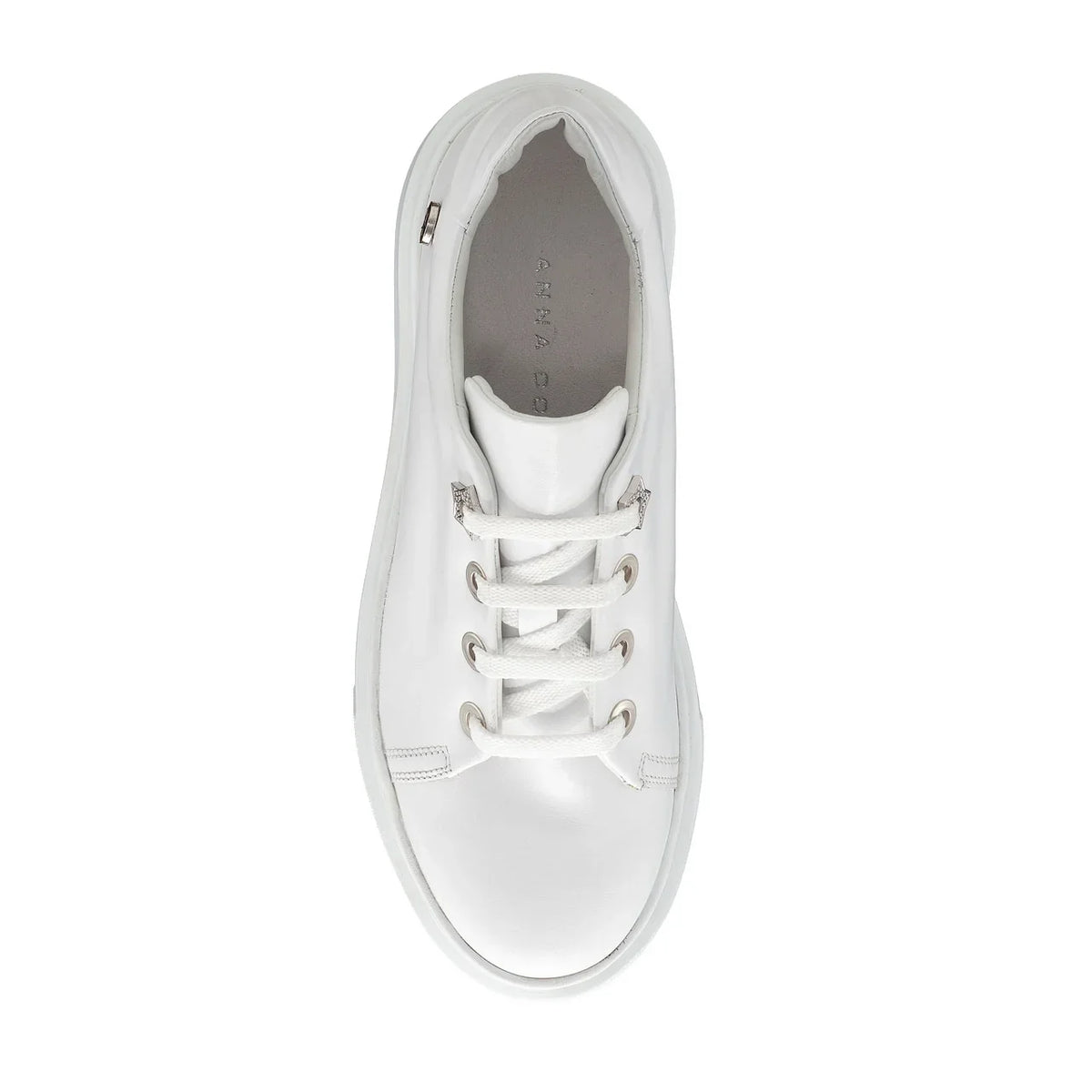 Pantofi Sport Dama 7117 Vitello Alb
